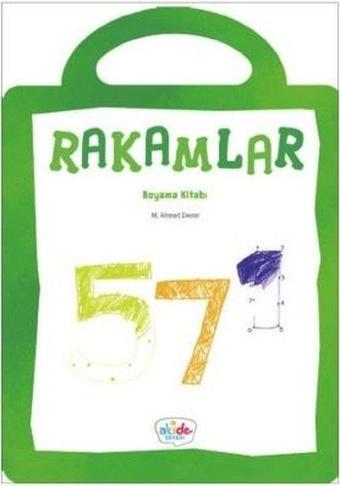 Rakamlar-Boyama Kitabı - Ahmet Demir - Akide Şekeri Yayınları