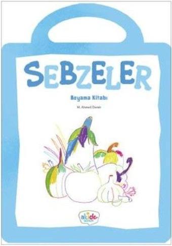 Sebzeler-Boyama Kitabı - Ahmet Demir - Akide Şekeri Yayınları