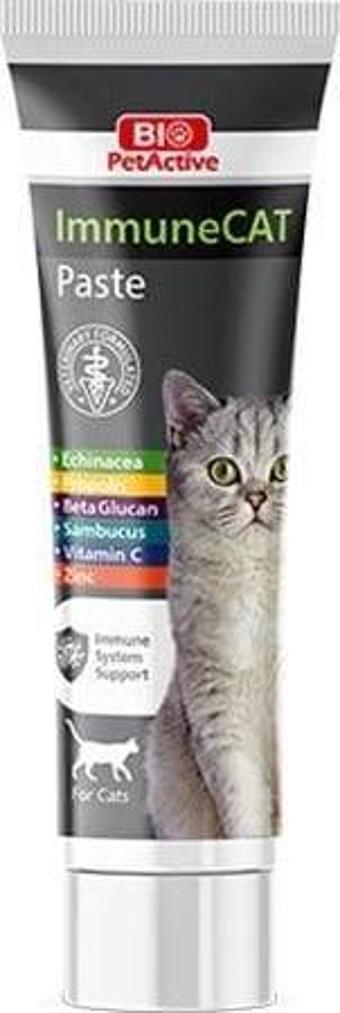 Bio PetActive İmmune Cat Bağışıklık Destekleyici Kedi Vitamin Macunu 100 Ml