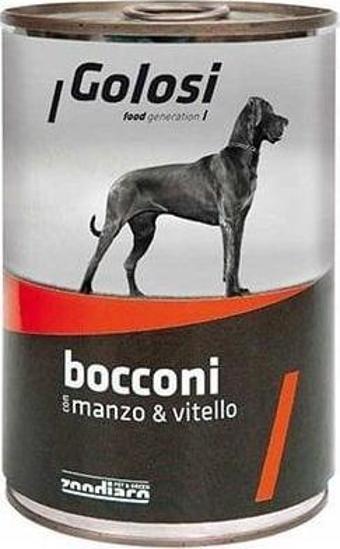 Golosi Sığır ve Dana Etli Yetişkin Köpek Konservesi 400 Gr