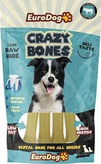 Euro Dog Crazy Bones Press Köpek Kemik Ödülü 5 Adet 7 Cm