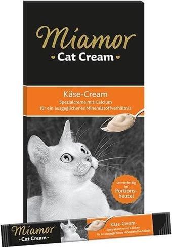 Miamor Cream Peynirli Sıvı Kedi Ödül Maması 5x15 Gr