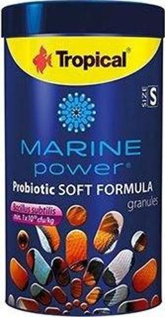 Tropical Marine Power Probiotic Soft Formula Prebiyotik Katkılı Omnivor Deniz Balık Yemi Medium 250 Ml 150 Gr