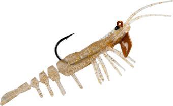 HanFish Teke 75mm 7gr Silikon Karides Yem TK-502 Sandy Shrimp