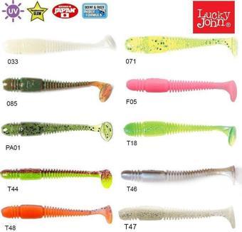 Lucky John Tioga 3.4'' (8.64 cm) 6P Silikon Yem 071