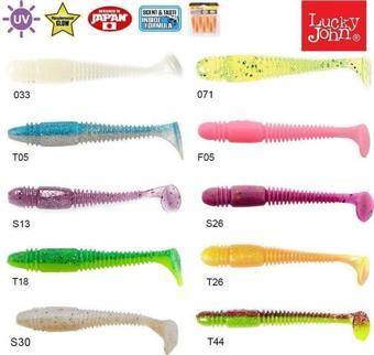 Lucky John Tioga Fat 3.9'' (9.91 cm) 5P Silikon Yem F05