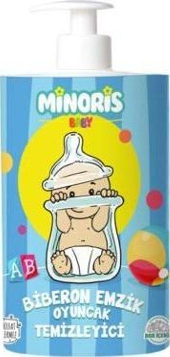 Minoris Baby Organik Biberon ve Emzik Temizleme Sıvısı 500ml