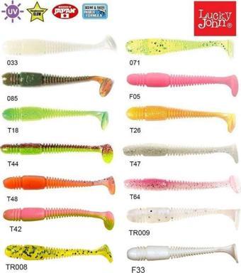 Lucky John Tioga 2.9'' (7.36 cm) 7P Silikon Yem 071