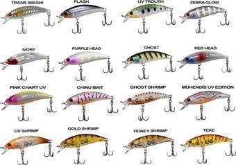 Ryuji Baby Minnow Sinking 5cm 4.5gr Sinking Maket Balık Honey Shrimp