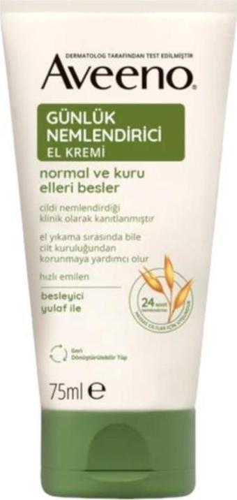 AVEENO Günlük Nemlendirici El Kremi 75 ml