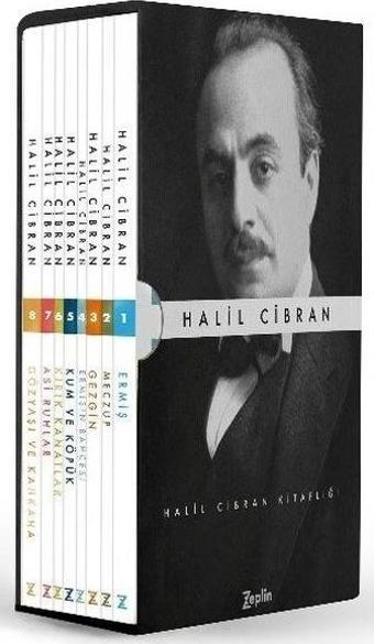 Halil Cibran Seti - 8 Kitap Takım Kutulu - Halil Cibran - Zeplin Kitap