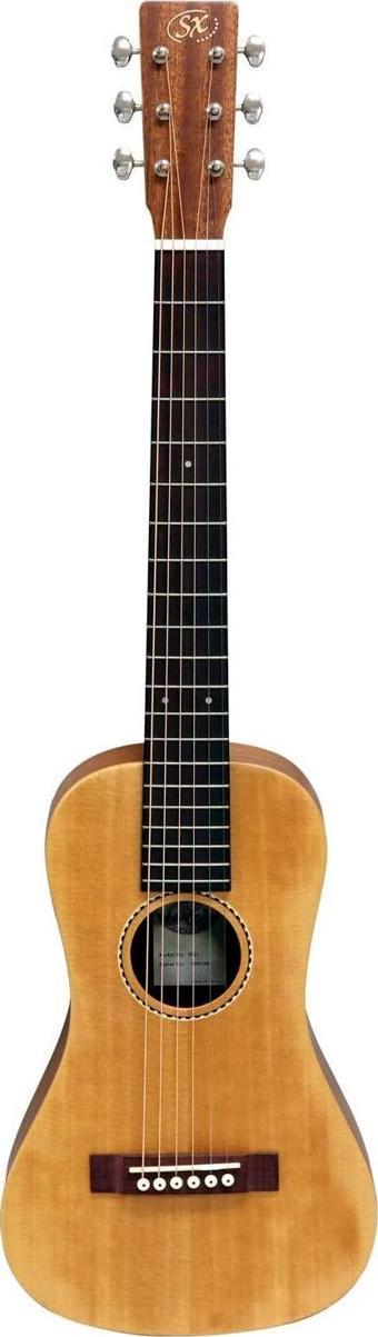 SX TG1 Traveller Akustik Gitar (Natural)