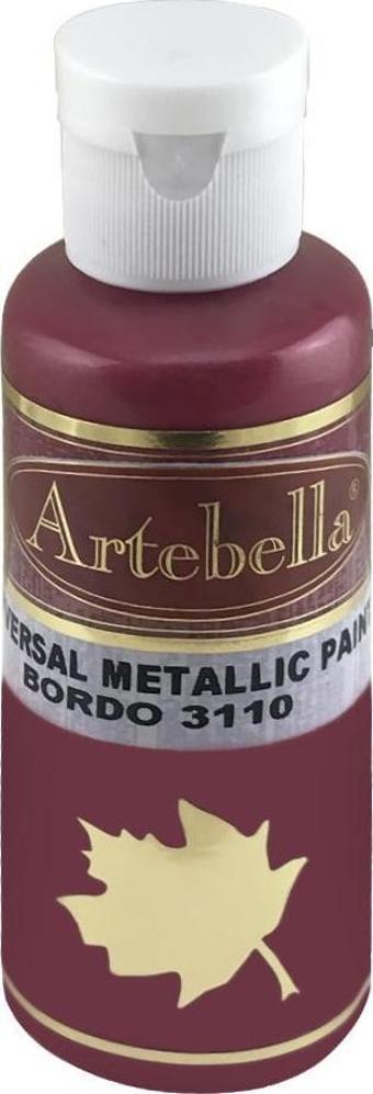 Artebella Bordo Metalik Boya 130 ml 3110