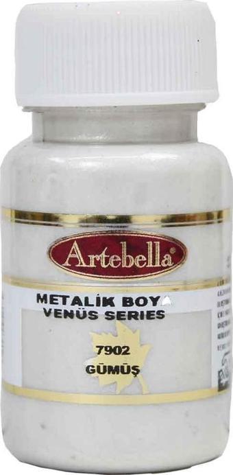 Artebella Gümüş 7902 Metalik Boya Venüs Serisi 50 ml