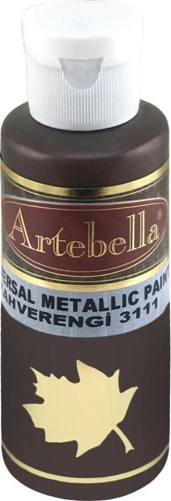 Artebella Kahverengi Metalik Boya 130 ml 3111