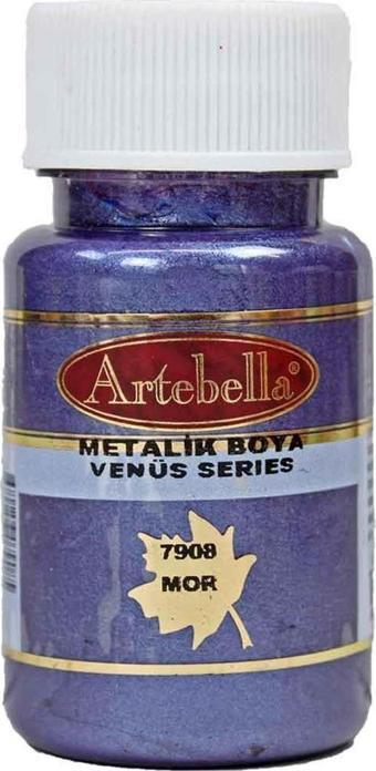 Artebella Mor 7908 Metalik Boya Venüs Serisi 50 ml