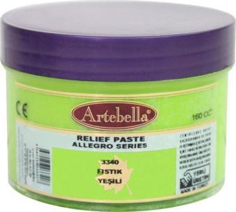 Artebella Rölyef Pasta Allegro Serisi 3340 Fıstık Yeşili 160 ml