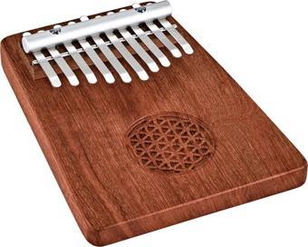 Meinl Sonic Energy KL1002FOL Solid Flower Of Life C Major 10 Note Kalimba (Zambesi Redwood)