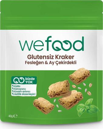 Wefood Fesleğenli Kraker 40 Gr