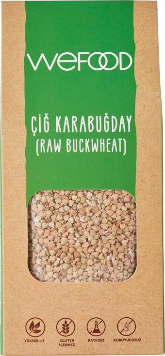 Wefood Glütensiz Çiğ Karabuğday Tanesi 400 Gr (Greçka)