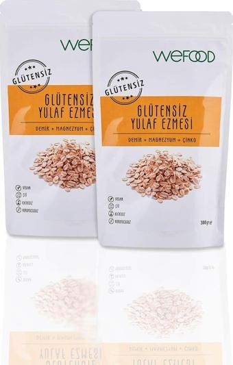 Wefood Glütensiz Yulaf Ezmesi 300 Gr 2'Li