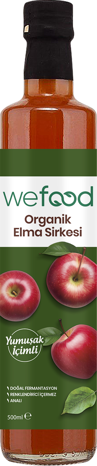 Wefood Organik Elma Sirkesi 500 Ml