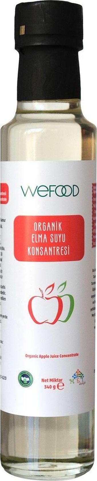 Wefood Organik Elma Suyu Konsantresi 340 Gr 2'Li