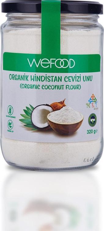 Wefood Organik Hindistan Cevizi Unu 320 Gr