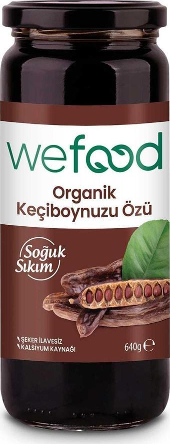 Wefood Organik Keçiboynuzu Özü 640 Gr (Soğuk Sıkım)