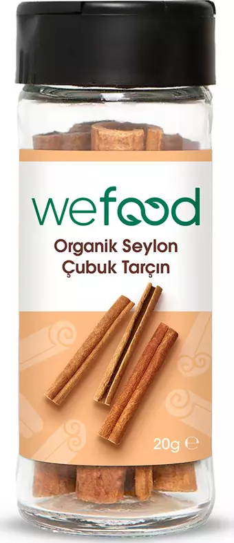 Wefood Organik Seylon Tarçın Çubuk 20 Gr