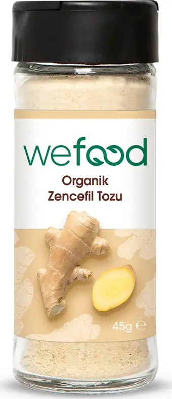 Wefood Organik Zencefil Tozu 65 Gr