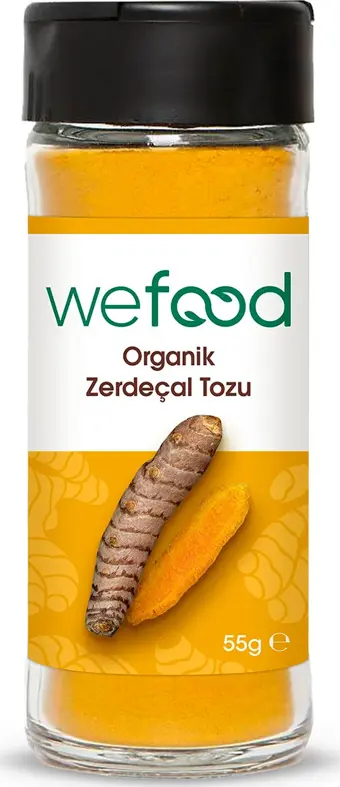 Wefood Organik Zerdeçal Tozu 85 Gr