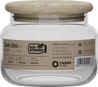 Trendglass Eko Kavanoz 35531 350 Ml