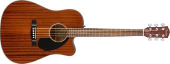 Fender CD-60SCE Dreadnought Maun Elektro Akustik Gitar