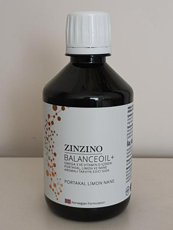 Zinzino Balanceoil+, 300 ml Yeni Nesil Balık Yağı