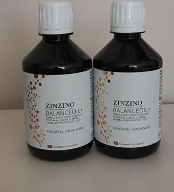 Zinzino Balanceoil+, 300 ml Yeni Nesil Balık Yağı 2 Kutu