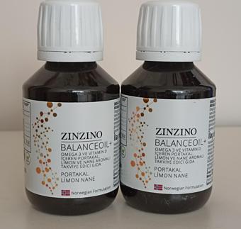 Zinzino Balanceoil+, 100 ml Yeni Nesil Balık Yağı 2 Kutu