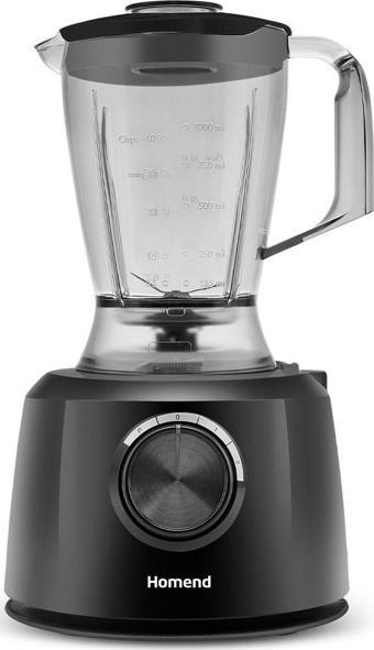 HOMEND Functionall 2845H Blender Hazneli Mutfak Robotu Siyah