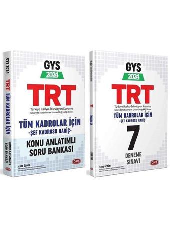 Data 2024 GYS TRT Tüm Kadrolar İçin Konu Soru + Deneme 2 li Set Görevde Yükselme Data Yayınları - Data Yayınları