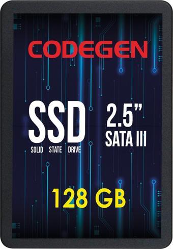 Codegen CDG-128GB-SSD25 128GB (560/500MB/s) 2.5" SATA SSD