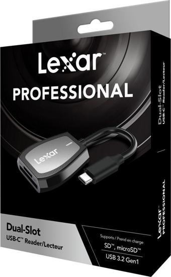 Lexar USB-C Dual-Slot Kart Okuyucu