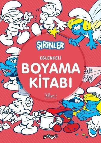 Şirinler-Eğlenceli Boyama Kitabı - Pierre Culliford - Pogo