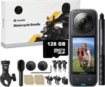 INSTA360 X4 8k 360 Derece Kamera Motorsiklet Kiti