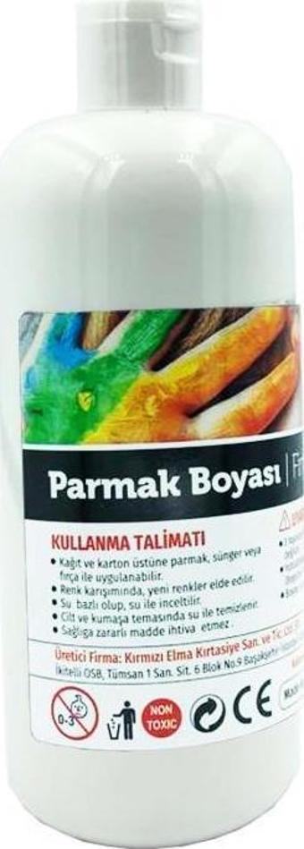 Red Apple Parmak Boya 500 gr Beyaz RP 500-15