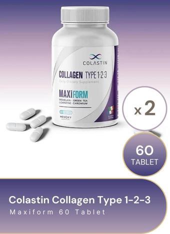 Colastin Collagen Type 1-2-3 Maxiform 60 Tablet-2 Adet