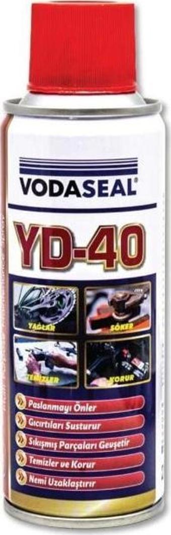 Vodaseal Yd-40 Yağlayıcı Çok Amaçlı Pas Sökücü Temizleyici Sprey 200 Ml