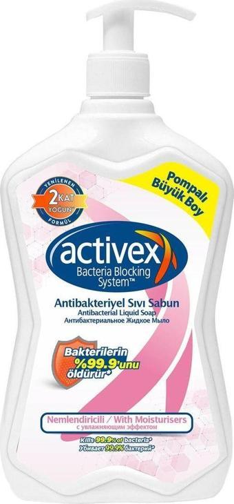 Activex Antibakteriyel Sıvı Sabun Nemlendiricili 700 ml