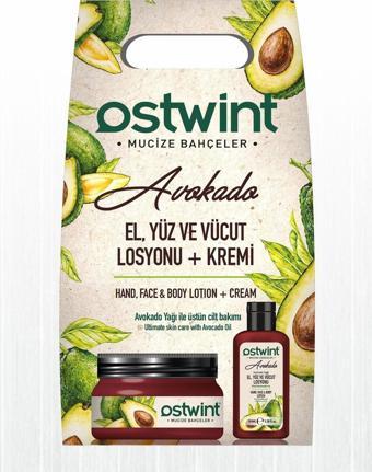 Ostwint Avocado Krem & Losyon 300ml 100 ml Hediyeli