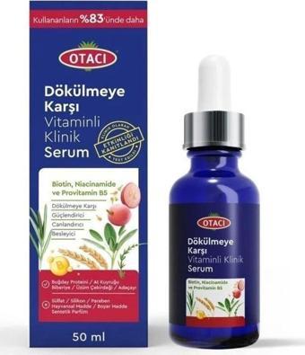 Otacı Dökülmeye Karşı Vitaminli Klinik Saç Serumu 50 ml