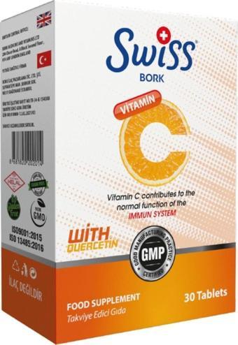 Swiss Bork Bork C Ester Vıtamın  30 Tb